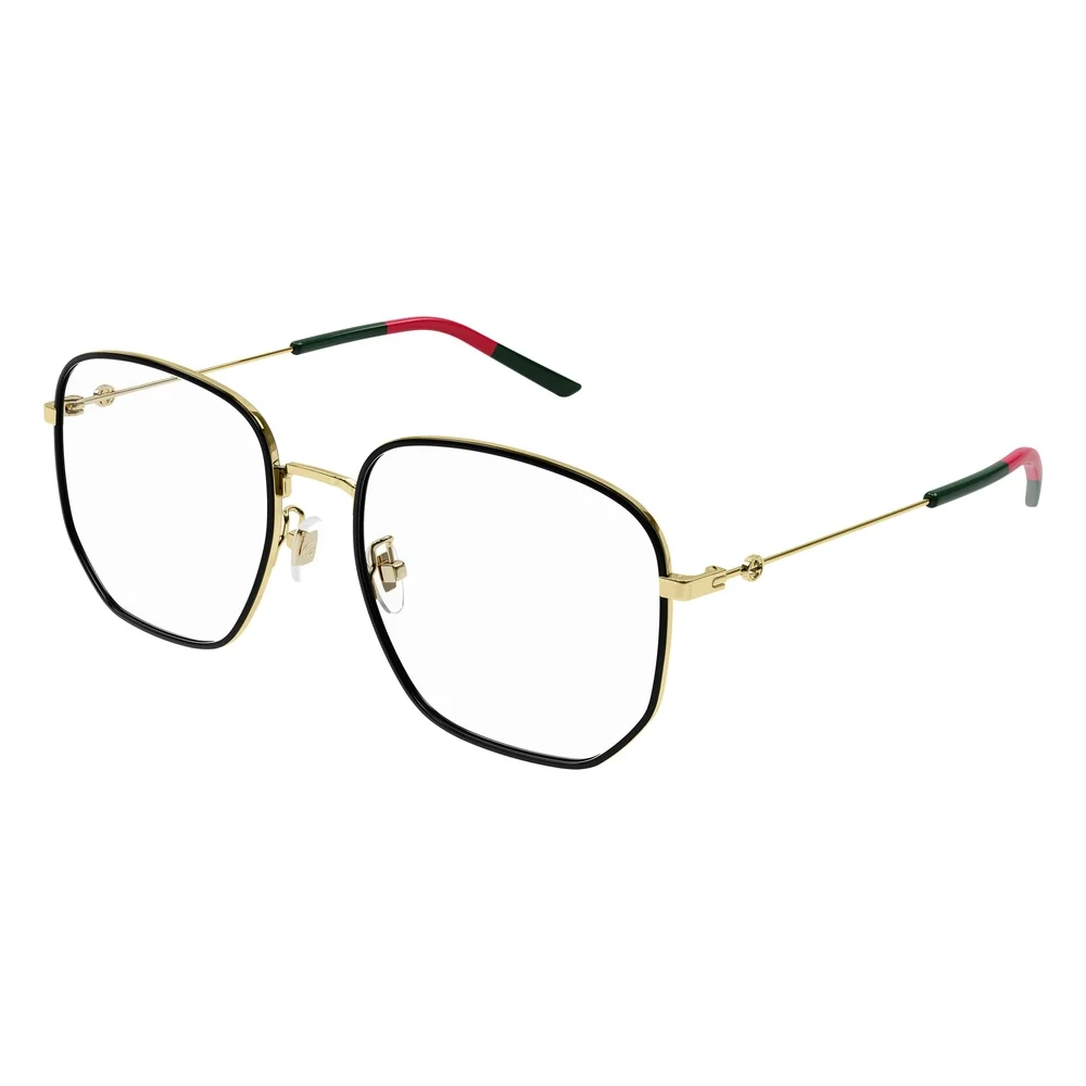 Gucci GG1197OA Eyeglasses Black Metal Square